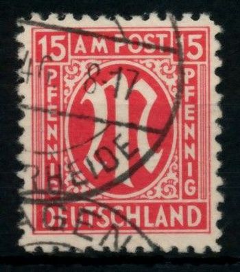 BIZONE AM-POST Nr 8z gestempelt X760BE6