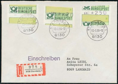 BRD ATM1-280 BRIEF EF Starnberger Springer X7E440A