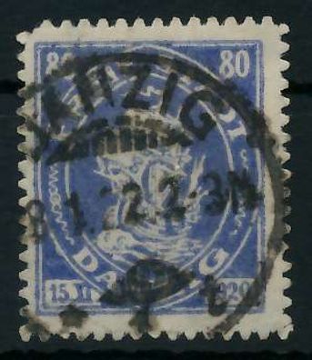 DANZIG 1921 Nr 57 zentrisch gestempelt X88CF72