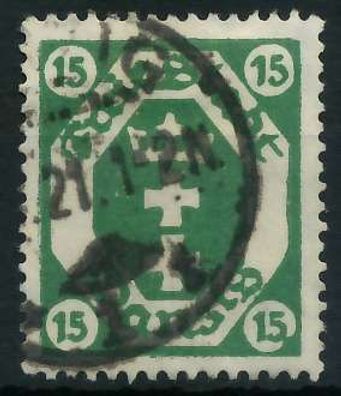 DANZIG 1921 Nr 75X gestempelt gepr. X88D236
