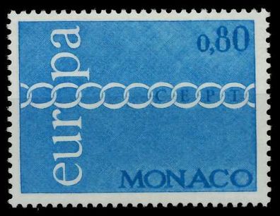 MONACO 1971 Nr 1015 postfrisch SAAA90E
