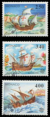 MONACO 1992 Nr 2070-2072 gestempelt X5D9232