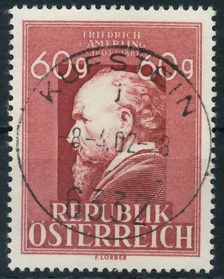Österreich 1948 Nr 857 zentrisch gestempelt X75E54E