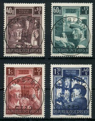 Österreich 1951 Nr 960-963 zentrisch gestempelt X75E606