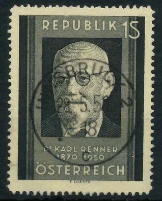 Österreich 1951 Nr 959 zentrisch gestempelt X75E60A