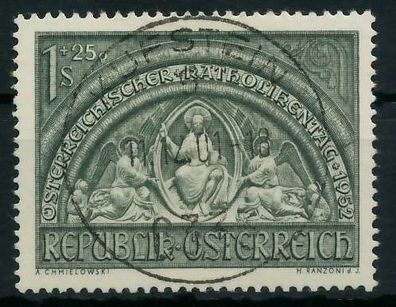 Österreich 1952 Nr 977 zentrisch gestempelt X75E646