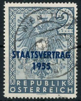 Österreich 1955 Nr 1017I zentrisch gestempelt X75E6BA