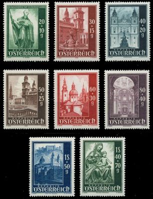 Österreich 1948 Nr 885-892 postfrisch X75E80E
