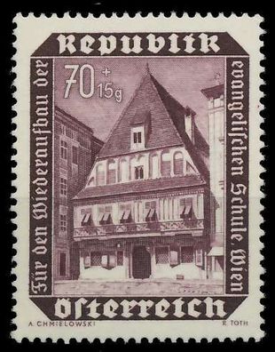 Österreich 1953 Nr 989 postfrisch X75E902