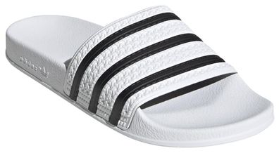 ADIDAS Sandale Adilette Originals white/cblack/white - Größe in UK/EU: