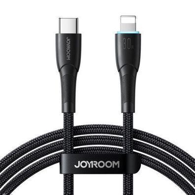 Joyroom Starry Serie 30W USB-C auf Lightning Kabel 1m - Schwarz