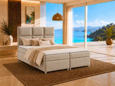 Boxspringbett Trinity K-13 mit Topper & Bettkasten -Kostenlose Lieferung zum Apartmen