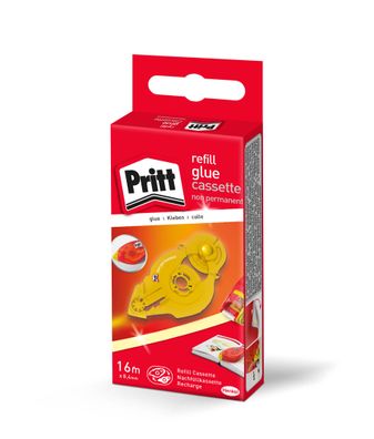 10x Pritt 9H ZRXNH Kleberoller-Nachfüllkassette - non-permanent, 16 m x 8,4 mm