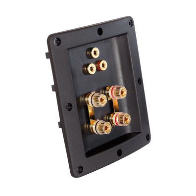 Dynavox HighEnd Lautsprecher-Terminal - Bi-Wiring - Bi-Amping - Polklemmen