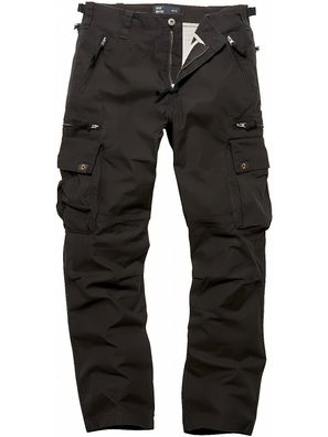 Vintage Industries Cargohose Rico Pants Black