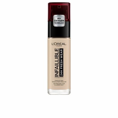 L'Oréal Paris Make-up Infaillible 24h fresh wear 15 porcelain, LSF 25, 30 ml