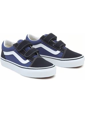 Vans Youth Unisex Kids Lifestyle Classic FTW Sneaker Uy Old Skool V Navy/True White