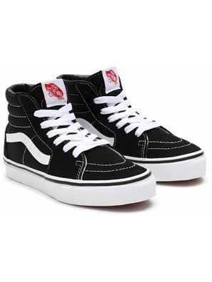 Vans Youth Unisex Kids Lifestyle Classic FTW Sneaker Uy Sk8-Hi Black/True White