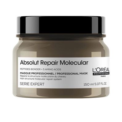 L'Oréal Absolut REPAIR Molecular Maske für geschädigtes Haar 150 ml