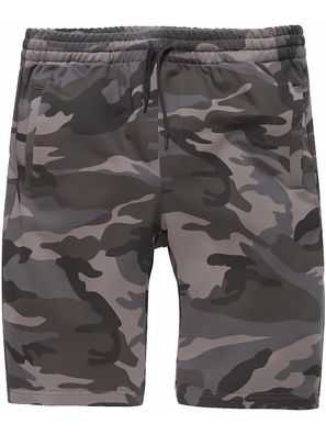 Vintage Industries kurze Sweat-Hose Greytown Shorts Dark Camo