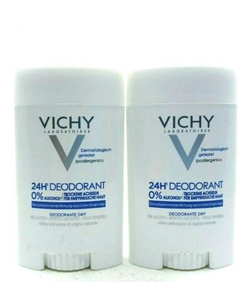 2 x Vichy Deodorante 24H Stick PZN 06712291