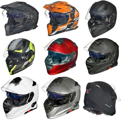Bluetooth Klapphelm Integralhelm Jethelm Crosshelm Pinlock Sonnenblende Helm?
