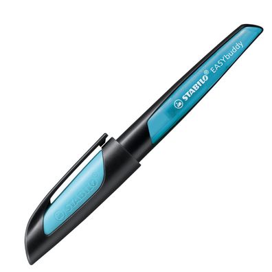 Stabilo 5032/4-41 Stabilo Füllhalter EASYbuddy A, Rechtshänder, schwarz/blau