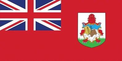 Bermuda Flagge Aufkleber Sticker Fahne selbstklebend 5-60cm breit ES-FL-BER