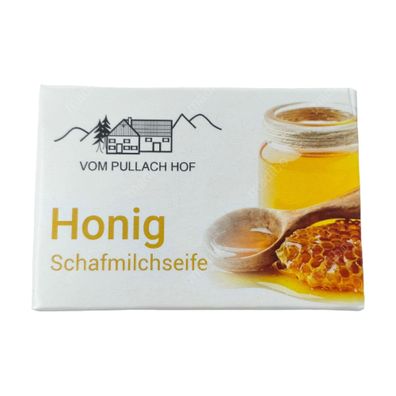 7,89 Euro pro 100g Schafmilchseife mit Honig - milde Pflege für Haut &amp; Hände