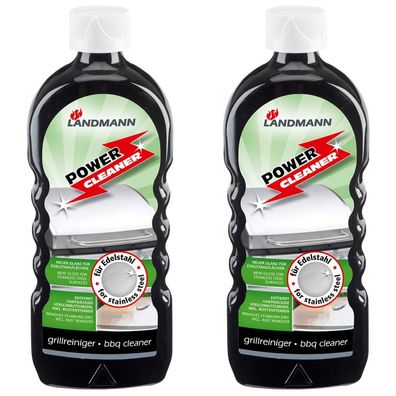 24,57EUR/1l 2 x Landmann Power Cleaner Grillreiniger für Edelstahl 500ml