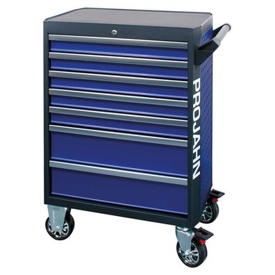 Projahn Werkstattwagen GALAXY mit 7 Schubfächern, Blau/Anthrazit, PR5501-50