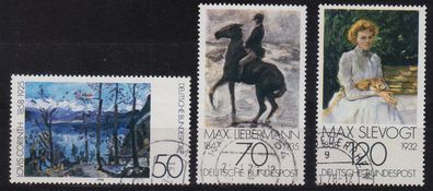 Germany BUND [1978] MiNr 0986-88 ( O/used ) Gemälde