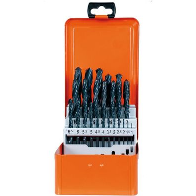 Projahn Bohrerkassette "BASIC", 25 tlg., HSS-R, 1-13/0,5mm, Standardbohrer
