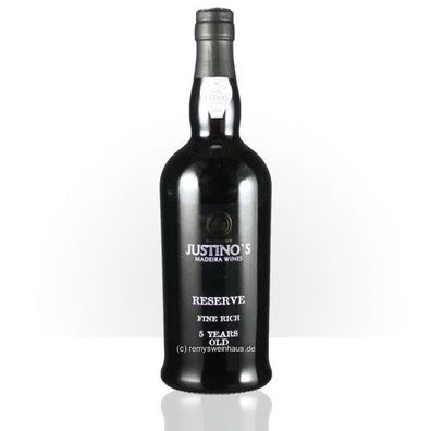 Justino`s Madeira Wines Vinho Madeira (lieblich) Reserve Fine Rich 5 Years old 0