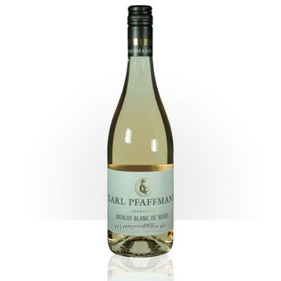 Karl Pfaffmann 2025 Blanc de Noir MERLOT (224) Deutscher Qualitätswein trocken 0