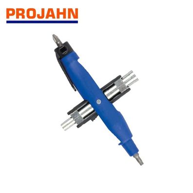 Projahn Universalschlüssel Elektro, stabiles Gehäuse, handliche Form mit Clip,