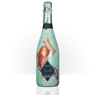 Bardinet Wines S.A.U. April Cava Semi-Sec 0.75 Liter