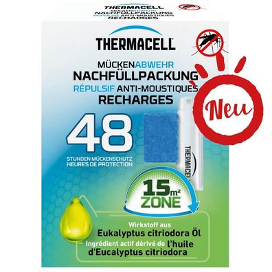Thermacell Mückenabwehr 48 Stunden Nachfüllpack