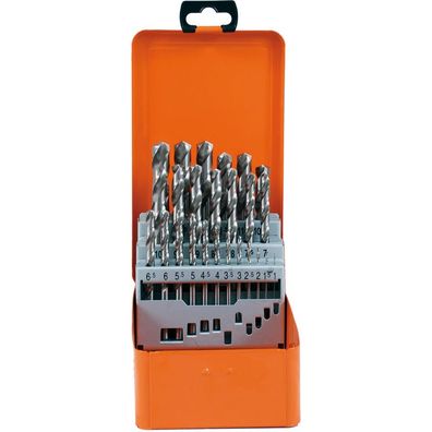 Projahn Bohrer-Kassette "ECO", 25 tlg., HSS-G, 1-13/0,5mm, Spiralbohrer kurz