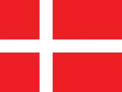 Dänemark Flagge Aufkleber Sticker Fahne selbstklebend 5-60cm breit ES-FL-DEN