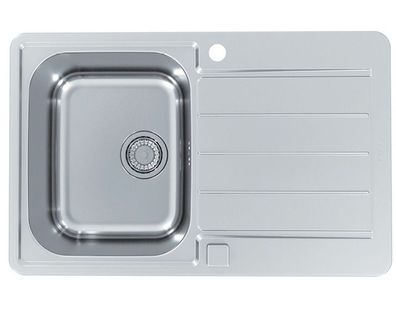 Küchenspüle 79x50cm Edelstahl Einbauspüle Line max 80 Schrank ab 50 cm
