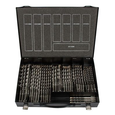 Projahn Hammerbohrer Rocket 3 SDS-plus, 50tlg im Koffer, Ø 6-12mm, 110-210mm