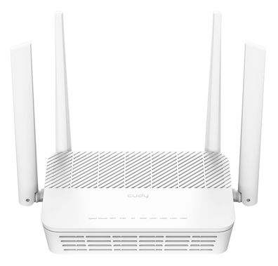 CUDY AX3000, Wi-Fi 6 (802.11ax), Dual-Band (2,4 GHz/5 GHz), Ethernet/LAN, Weiß, Deskt