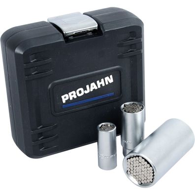 Projahn Universal-Steckschlüssel-Satz, 3-tlg., metrisch und zöllig, multifunktiona