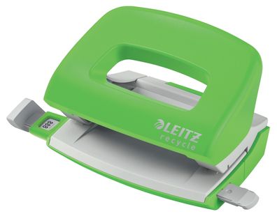 Leitz 5010-00-55 5010 Locher Mini NeXXT Recycle - 10 Blatt, , grün