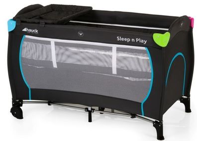 Hauck - Reisebett Sleep`n Play Center (inkl. Wickelauflage, 60x120 cm) Multicolor Bla