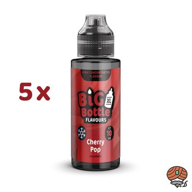 Big Bottle Cherry Pop Aroma, Longfill 5x 10ml