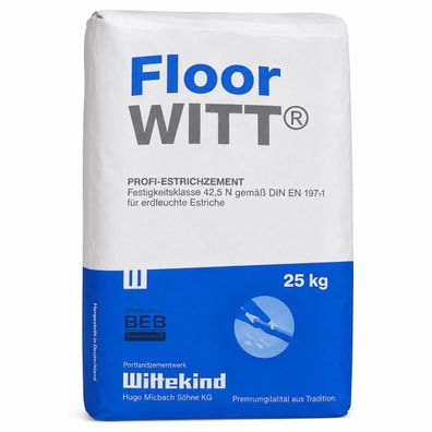 FloorWITT Estrichzement 25kg