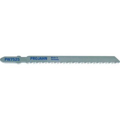 Projahn 5 Stück Stichsägeblatt für Holz, PW7525, Verzahnung 75x2.5mm, PR63122