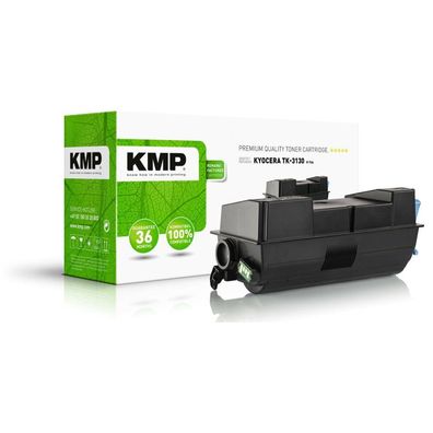 KMP K-T64 schwarz Toner ersetzt Kyocera TK-3130